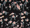 Embroidered Silk Crepe Back Satin #1