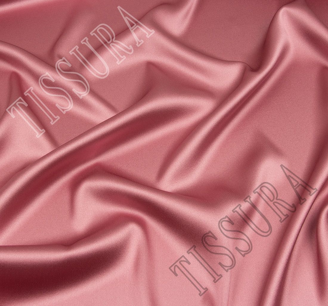 Pink Stretch Silk Satin Fabric: Fabrics from Italy, SKU 00068066 at $7490 —  Buy Luxury Fabrics Online