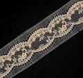 Embroidered Chantilly Lace Trim #3