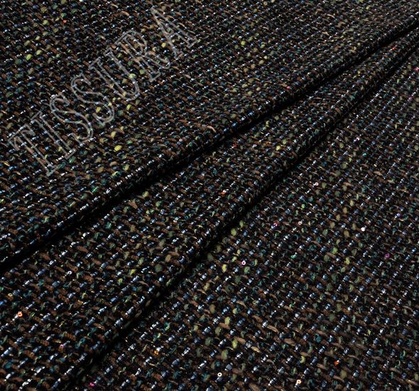 Sequined Tweed Boucle #1