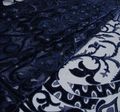Velvet Applique Embroidered Tulle  #1