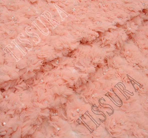 Floral Applique Tulle #1