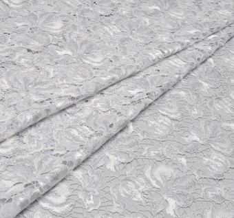 Embroidered Guipure Lace #1