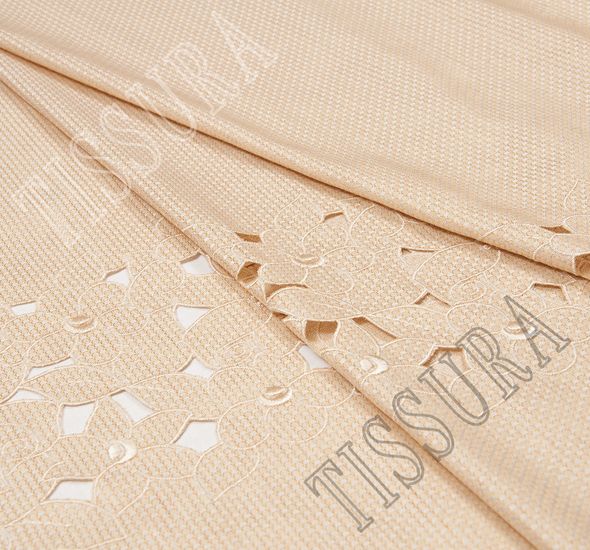 Embroidered Handcut Linen #1