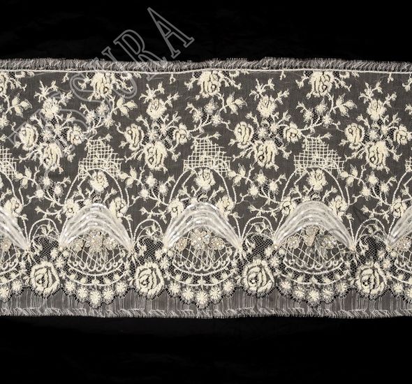 Embroidered Chantilly Lace #1